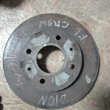 Тормозной диск передний левый на MITSUBISHI DION CR6W, CR9W 4G94, 4G63 256*24, 4*114