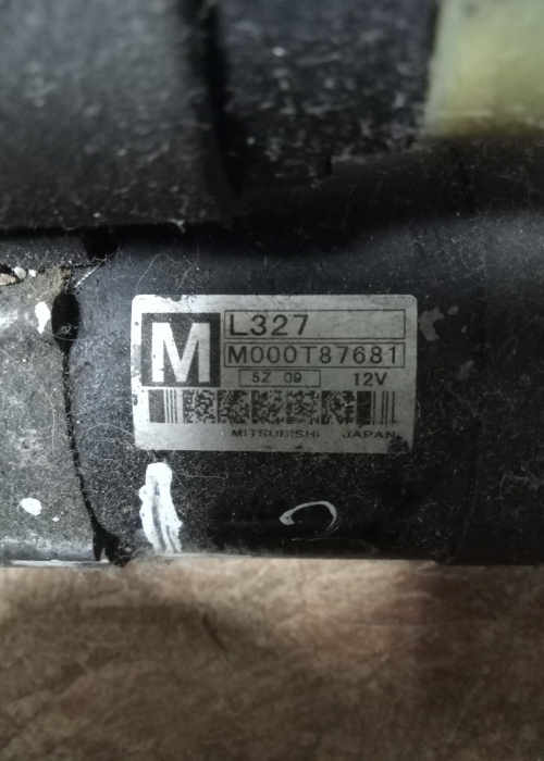 Стартер Mazda. L327-18-400, M000T87681, L813-18-400